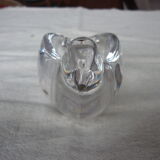 Empty pocket pigeon in Sevres crystal