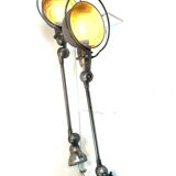 Lot de 2 appliques jielde 1960