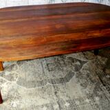 Solid elm table
