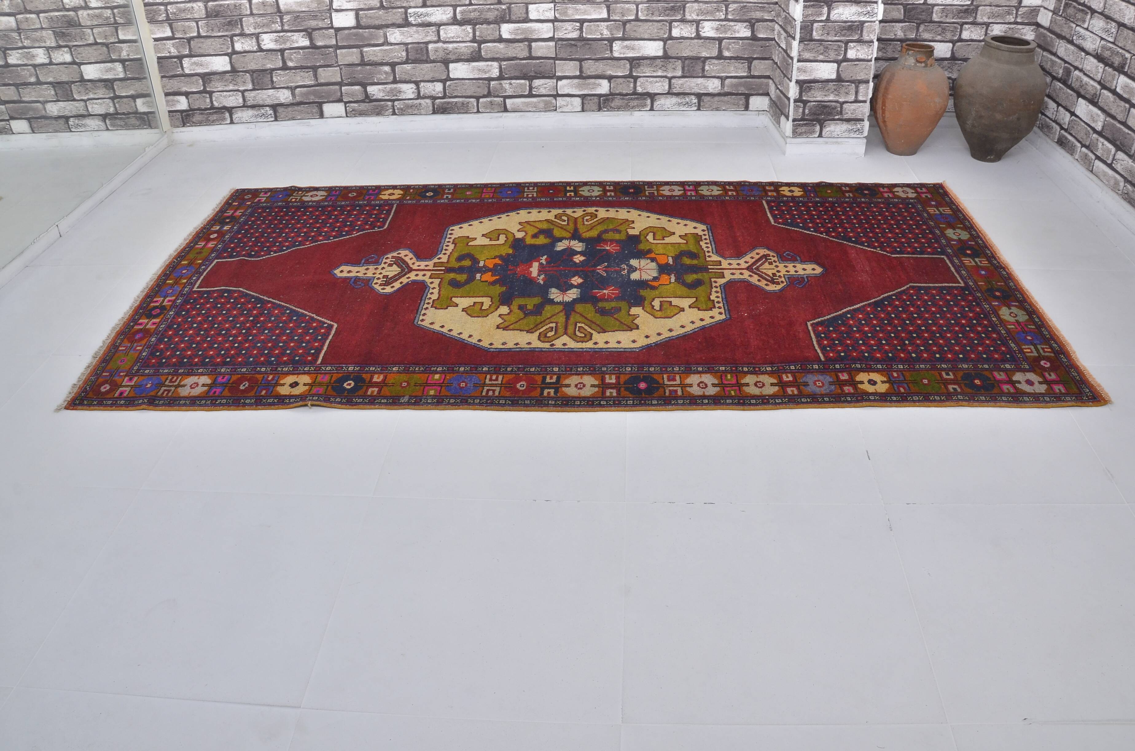Oushak Vintage Anatolian Carpet sku a15