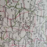 Comparative map of France 1789 and 1815