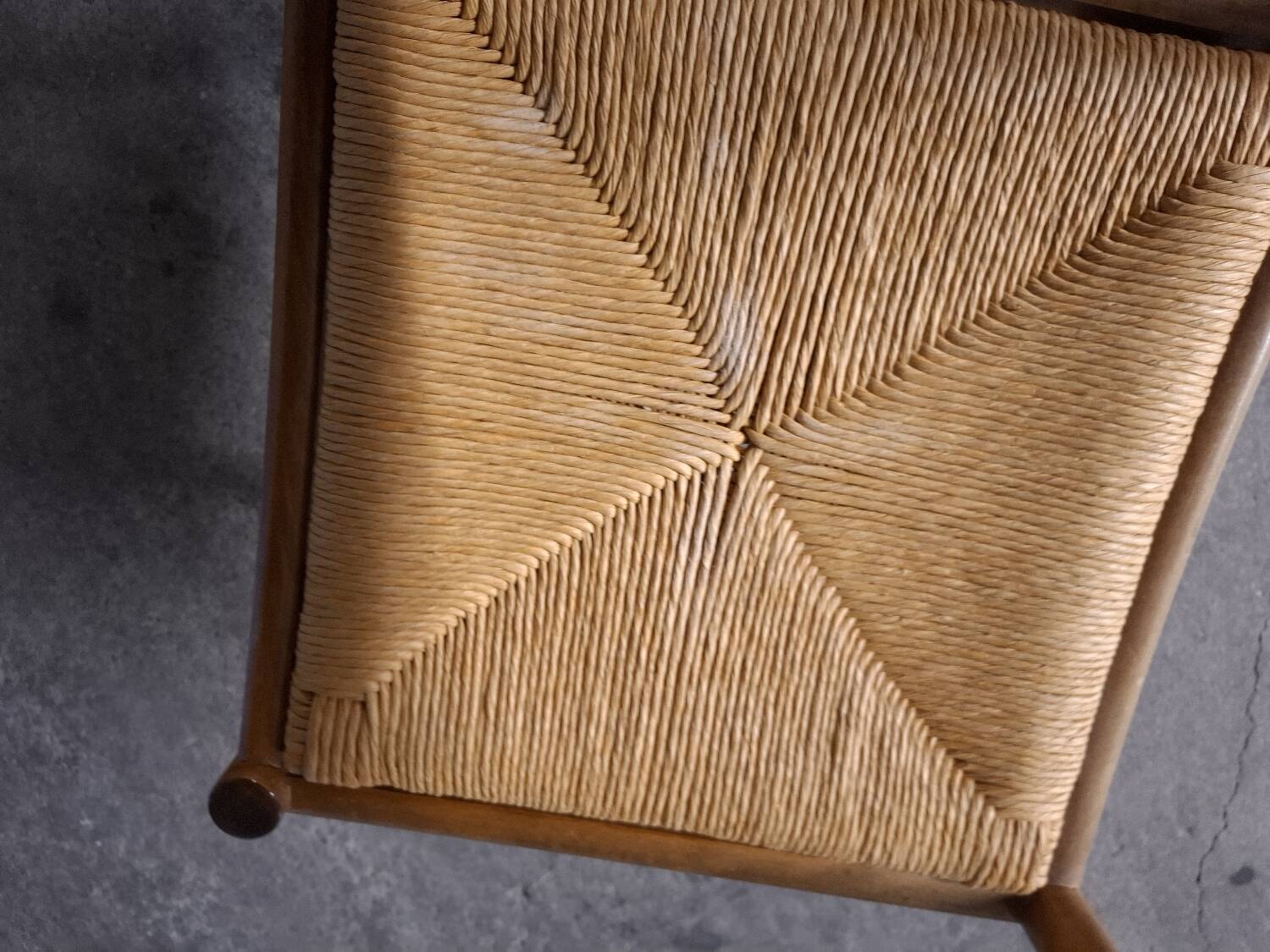 Set of 4 Dal Vera design chairs, Italy, 60s, 70s
