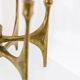 Doré Bronze Six-Arm Candleholder by Michael Harjes, Made in Germany, 1960s Mid-Century Modern