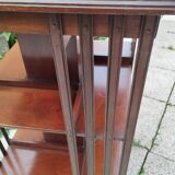 Vintage antique rotating bookcase