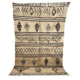 Handmade Moroccan Berber carpet 223 x 143 CM