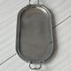 Small antique silver-plated tray –