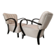 Armchairs by Jindřich Halabala, 1950s, Set of 2