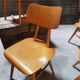 Set of 5 all-wood chairs published by Ton 1960