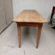 Old solid wood bistro table