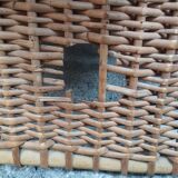 Vintage 50s rattan headboard