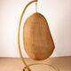 Danish armchair in woven rattan, with its metal stand, Nana Ditzel.