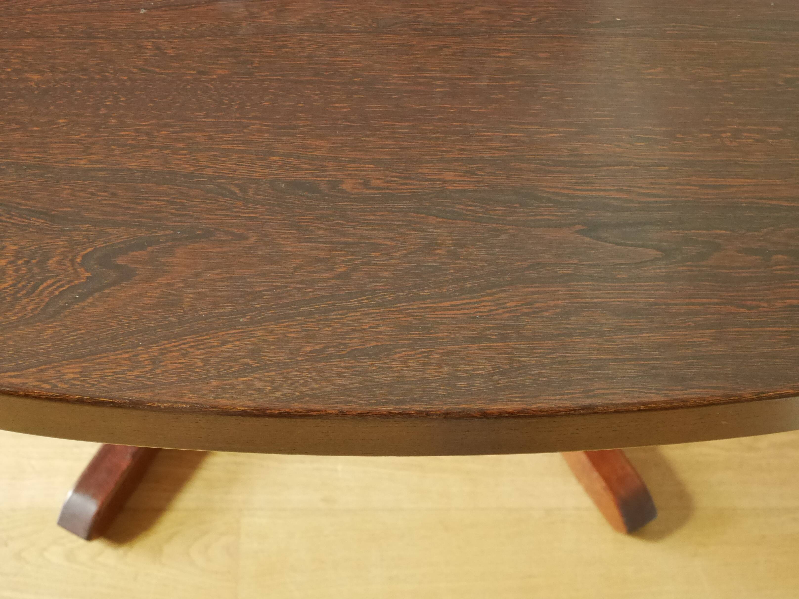 Oval table Baumann with 2 extensions