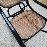 Rocking chair thonet noir