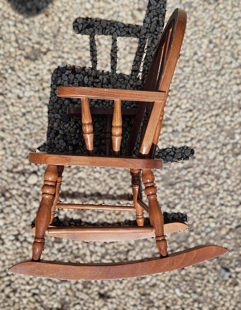 Vintage Children's Rocking Chair