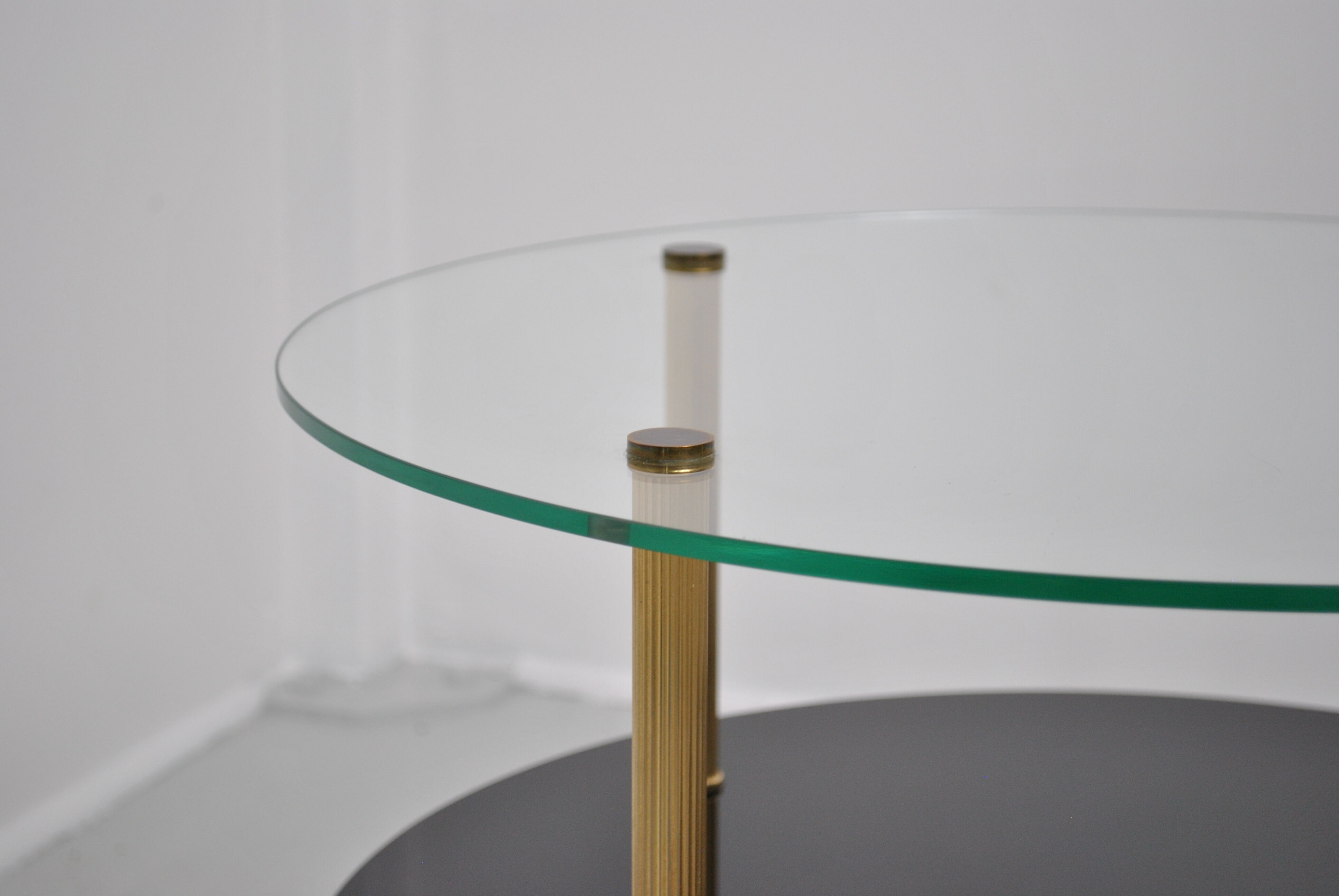 Table basse ronde 1970