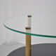 Table basse ronde 1970