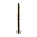 Metal and Plexiglas floor lamp foot