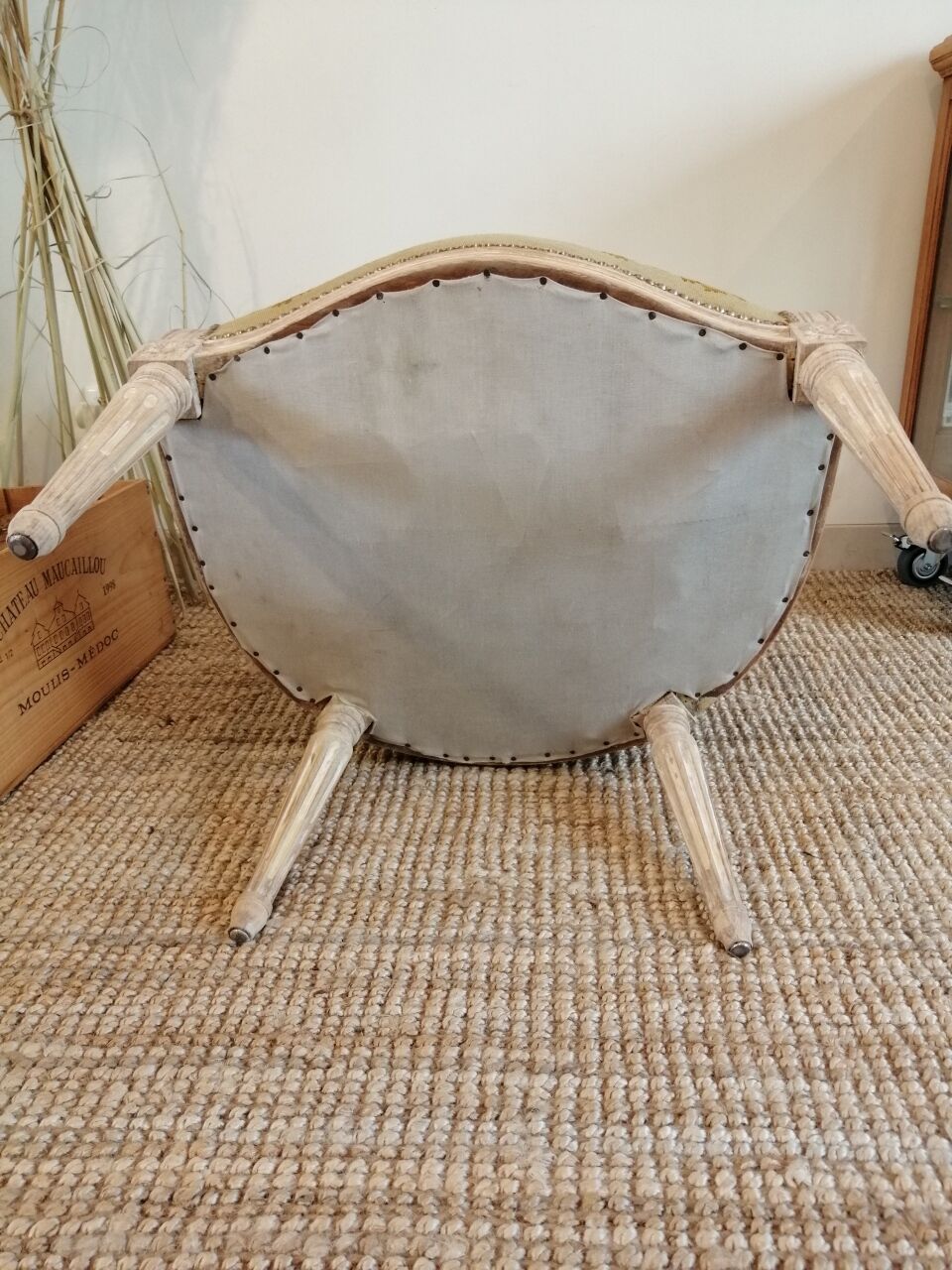Pair of Louis XVI period armchairs