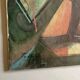 Foltyn frantisek. (1891-1976). abstract composition. modern gouache