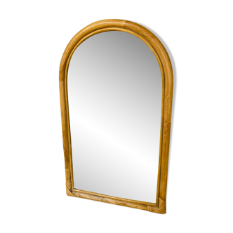 Rattan mirror  - 56x34cm