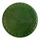 Green glazed clay trifle 1950 Aegitna Vallauris
