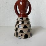 Ceramic candle holder for women, 1920/1930, Soufflenheim