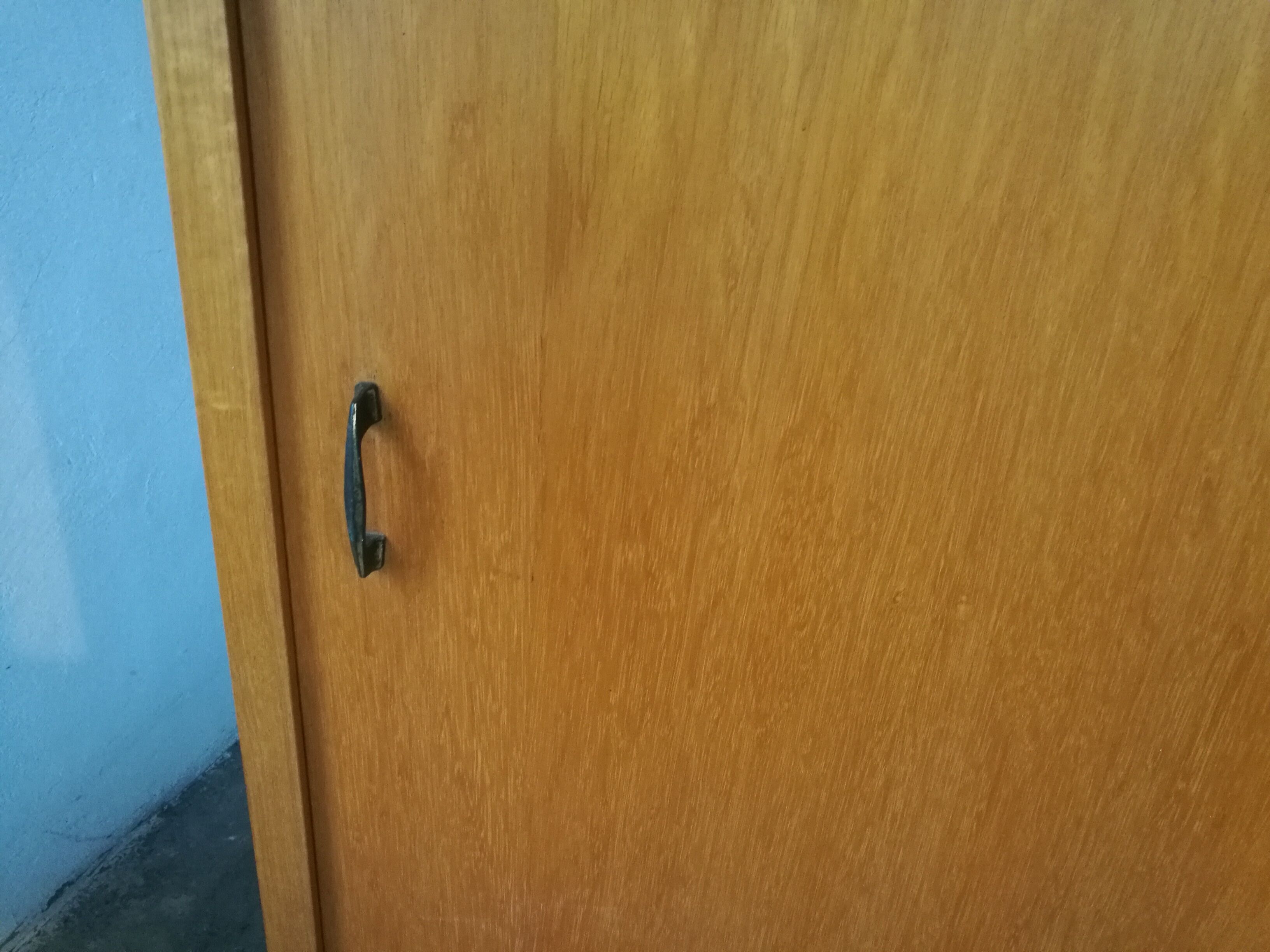 Vintage sideboard sliding doors 1970