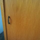 Vintage sideboard sliding doors 1970