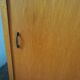 Vintage sideboard sliding doors 1970