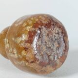 Small vintage one if a kind ceramic vase sphere decor