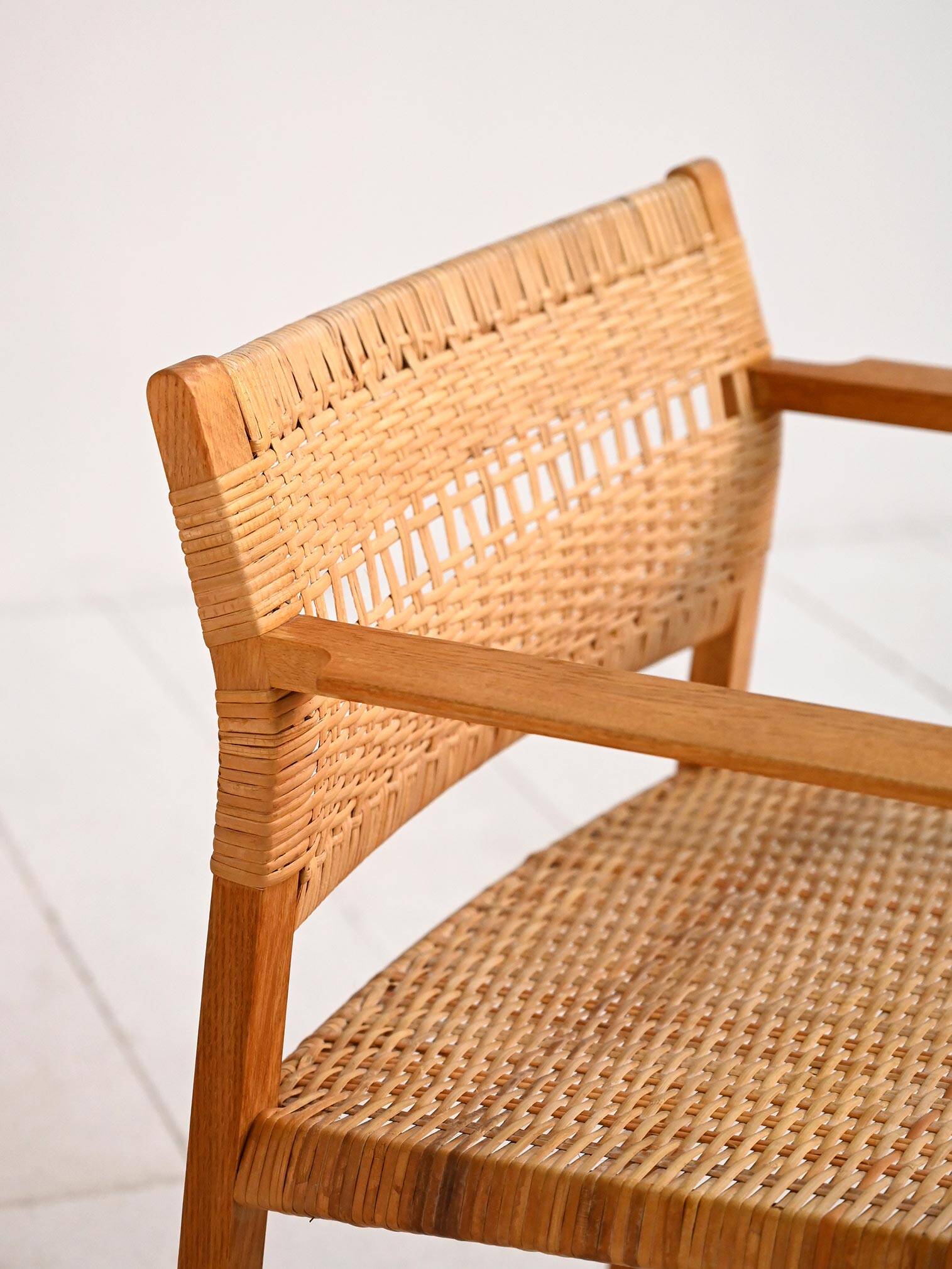“BM62” Chairs by Børge Mogensen Lauritsen 1950s
