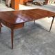 Louis XVI dining table and 3-length console