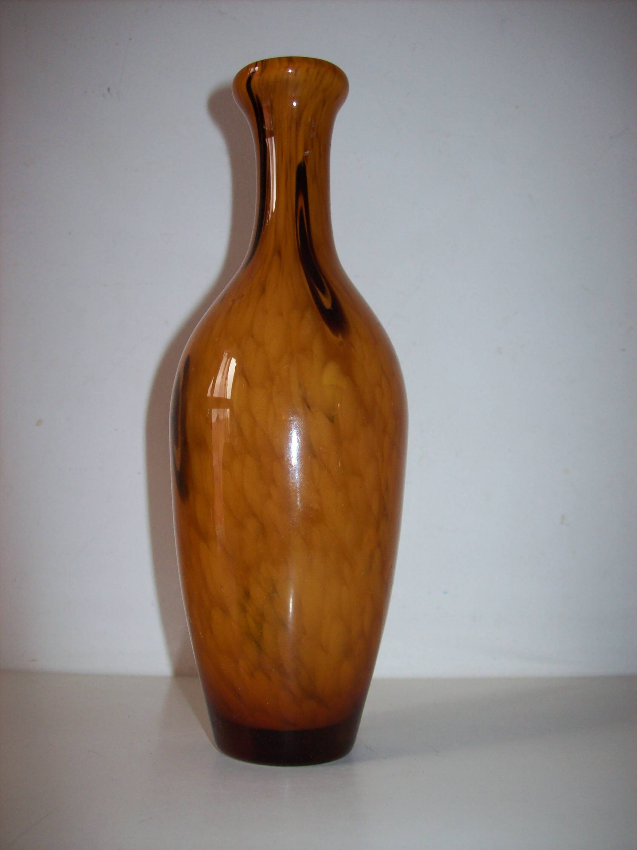 Vase en pâte de verre