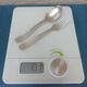 Solid silver fork and spoon Ernest Prost Paris, 1920s-1930s