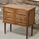 Brutalist two-door bedside table