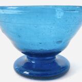 Blue Blown Glass Bowl