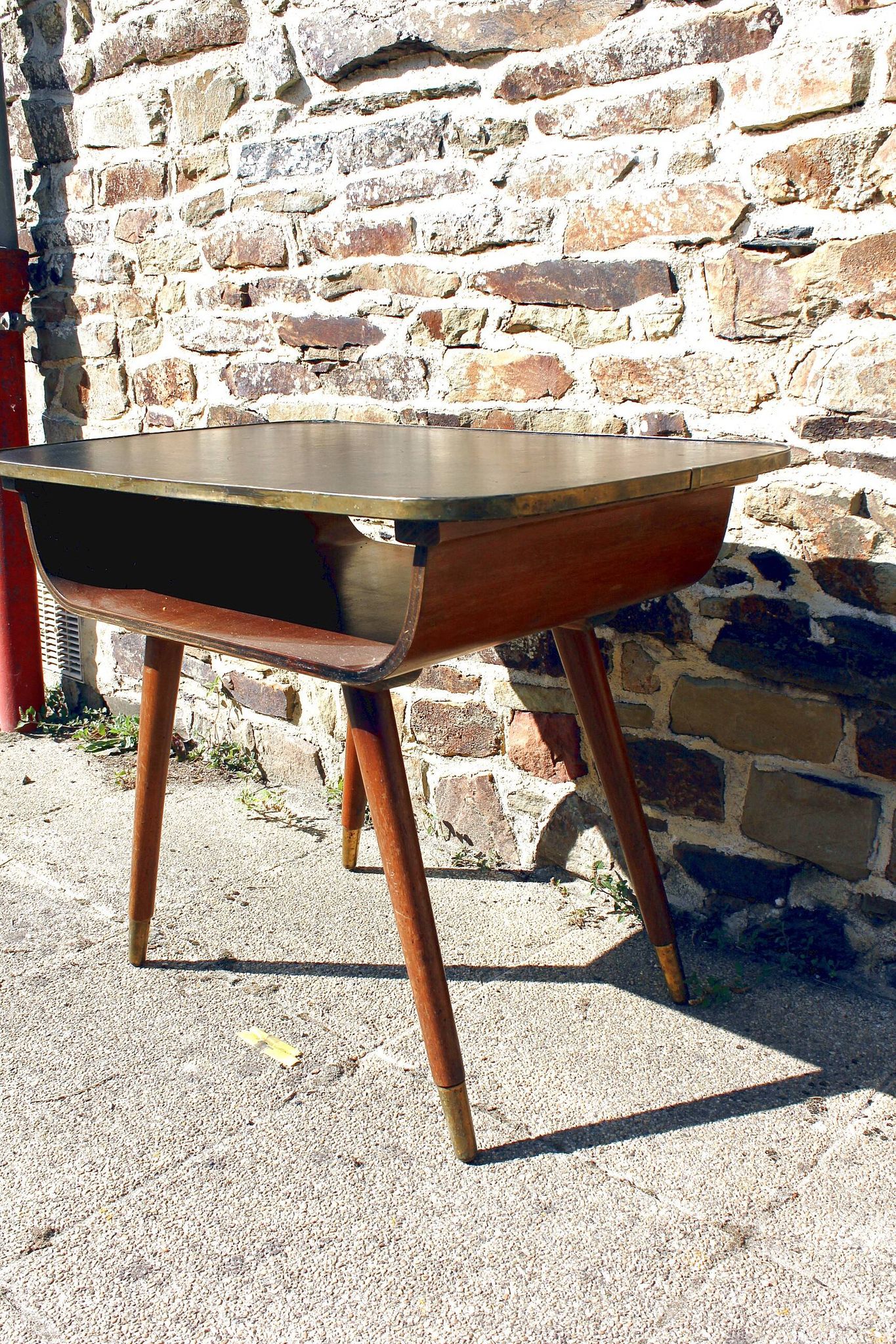 Vintage Scandinavian coffee table from the 50s/60s design.