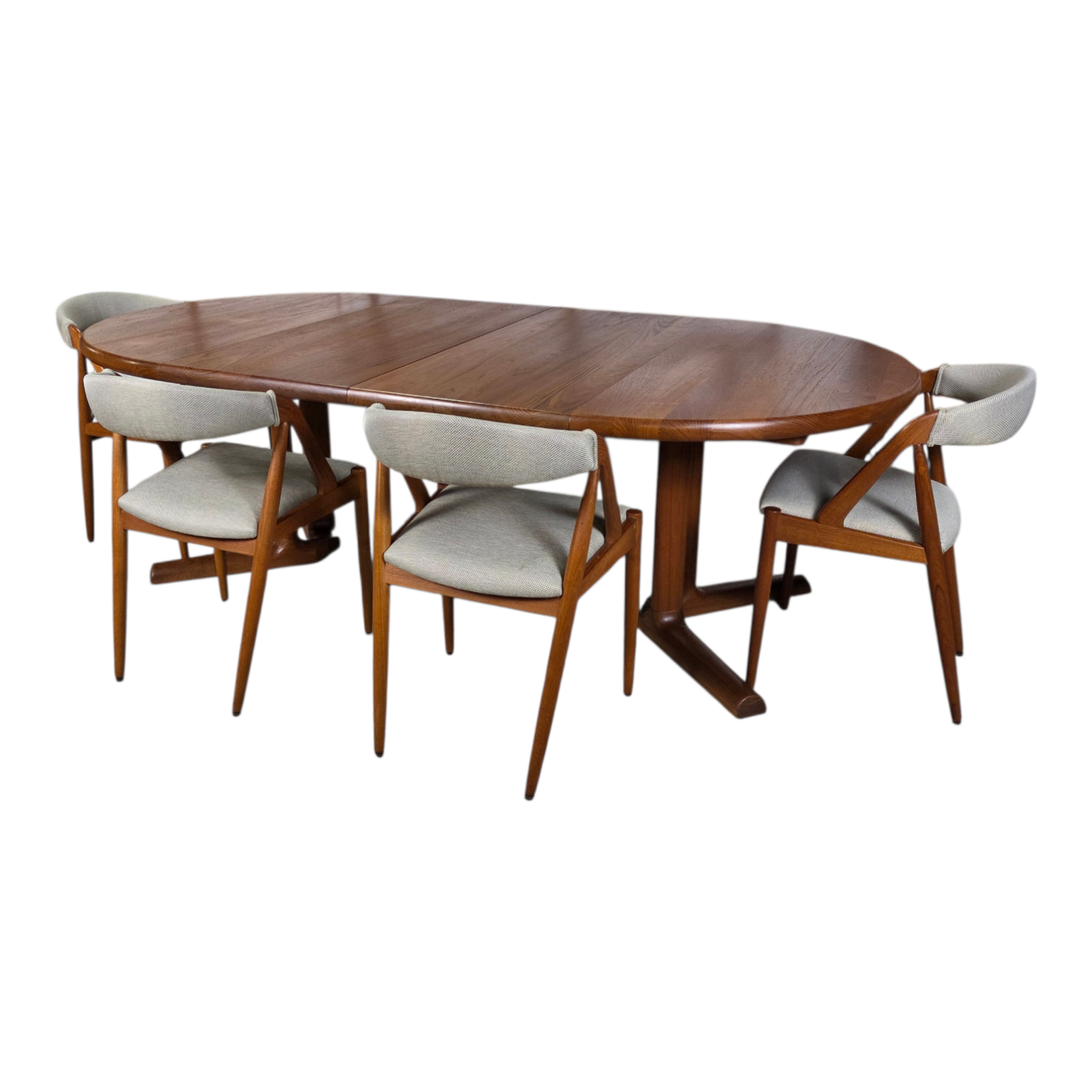 Kai Kristiansen Model 31 vintage Danish teak dining chairs