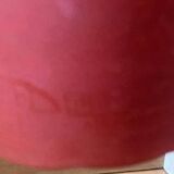 Antique Art Deco wrought iron lustre with 3 tulips in pâte de verre signed Delatte.