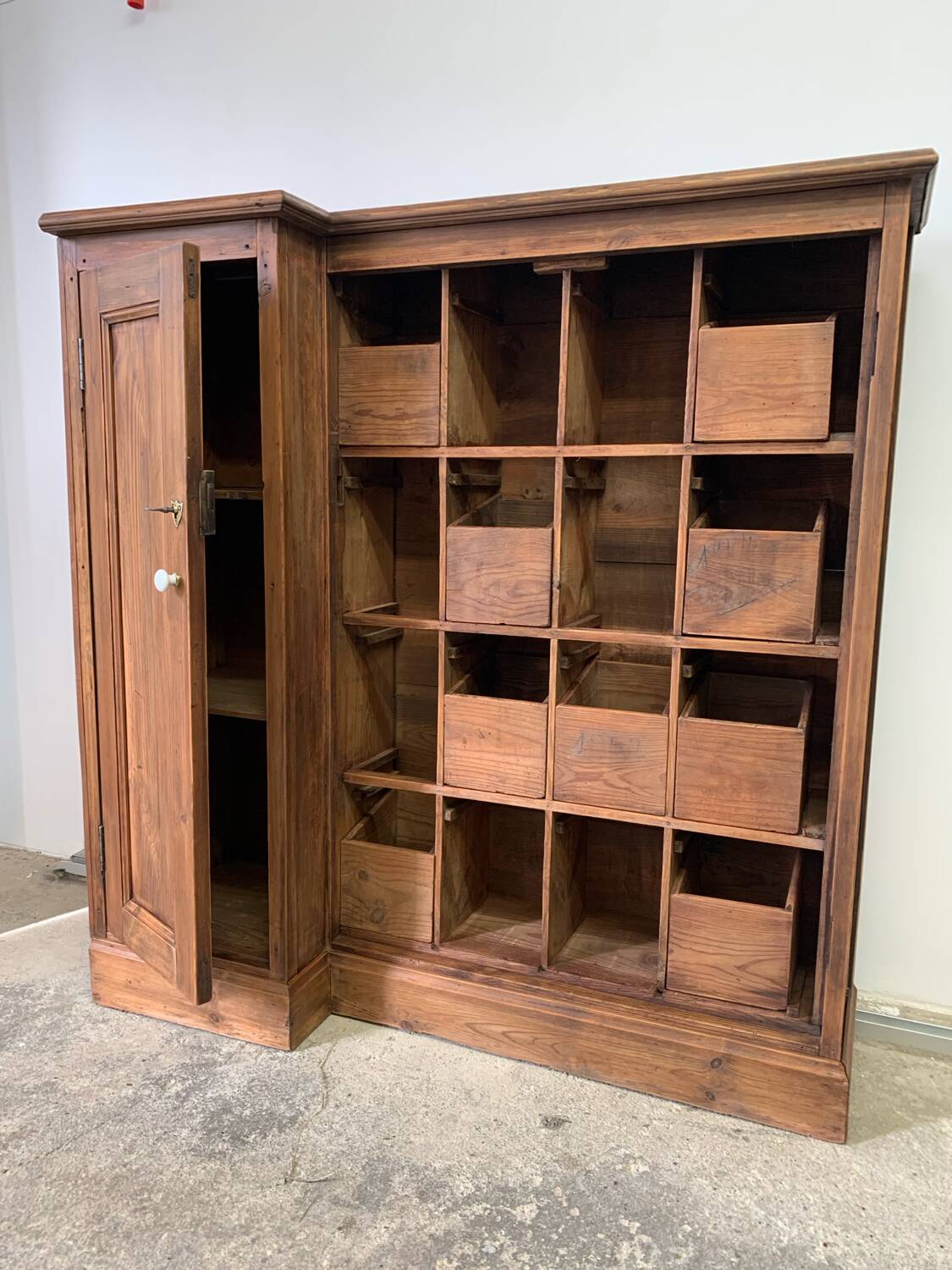 Old restored piece of furniture