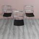Postmodern Dining Chairs by Maurizio Peregalli for Zeus Collezione 1980's.