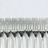 SFAM - Cutlery set 49 pieces Art Deco Silver Metal