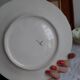 Assiette et égouttoir à fruits en barbotine
