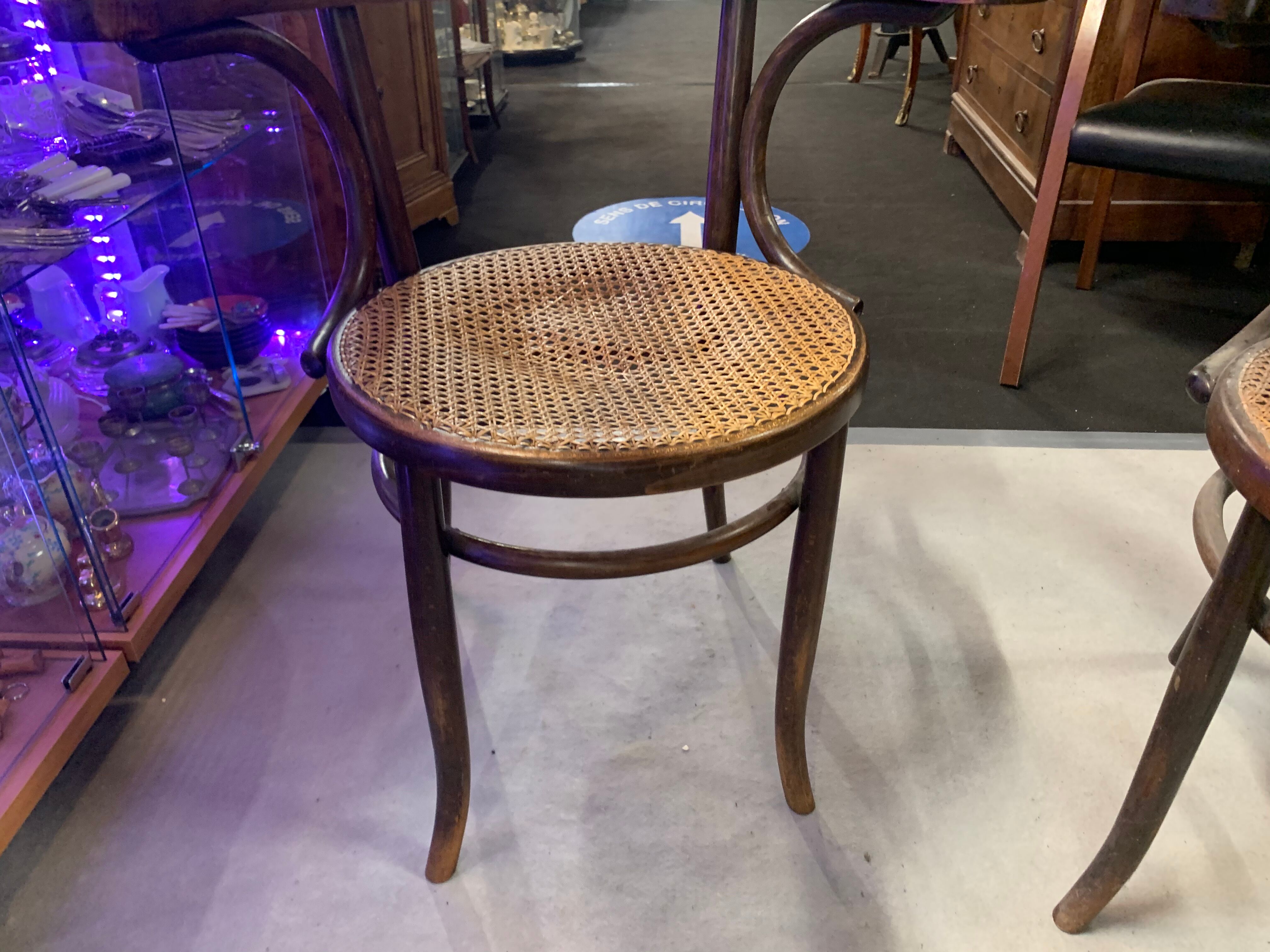 Pair of fischel bistro chairs