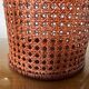 Canning rattan office paper basket 70s