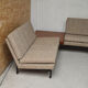 Corner lounge with 3-seater sofa, 2-seater sofa and corner table