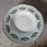 9 Badonviller Terre de Fer soup plates