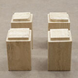 70’s Italian travertine coffee table