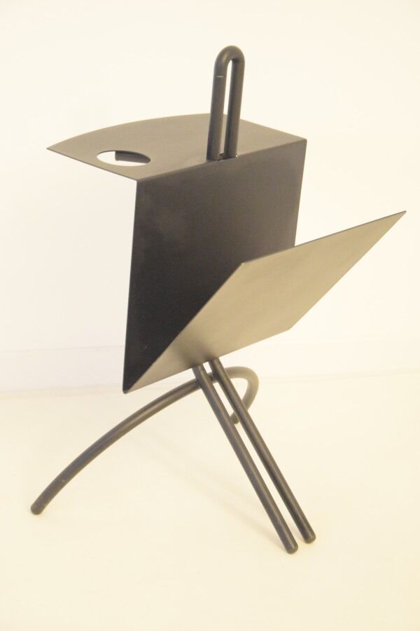 Magazine holders - Sofa end - Side table - Vintage - 80s - Design