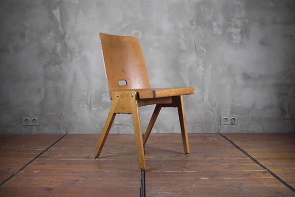 Casala chaise empilable en bois vintage
